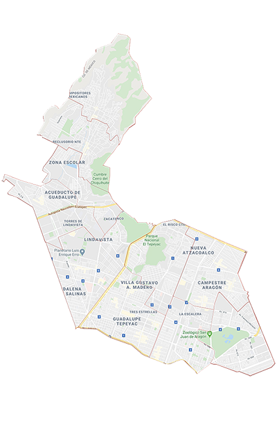 Mapa Territorial GAM